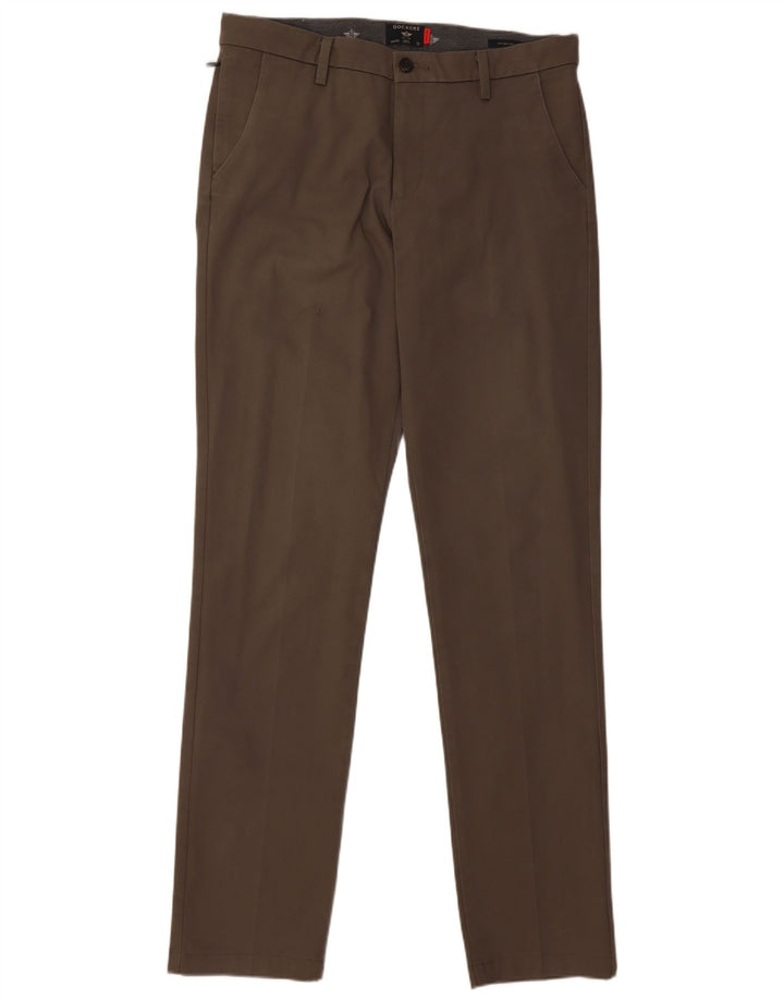 Dockers Mens Slim Chino Παντελόνι W33 L36 Μπεζ βαμβακερό