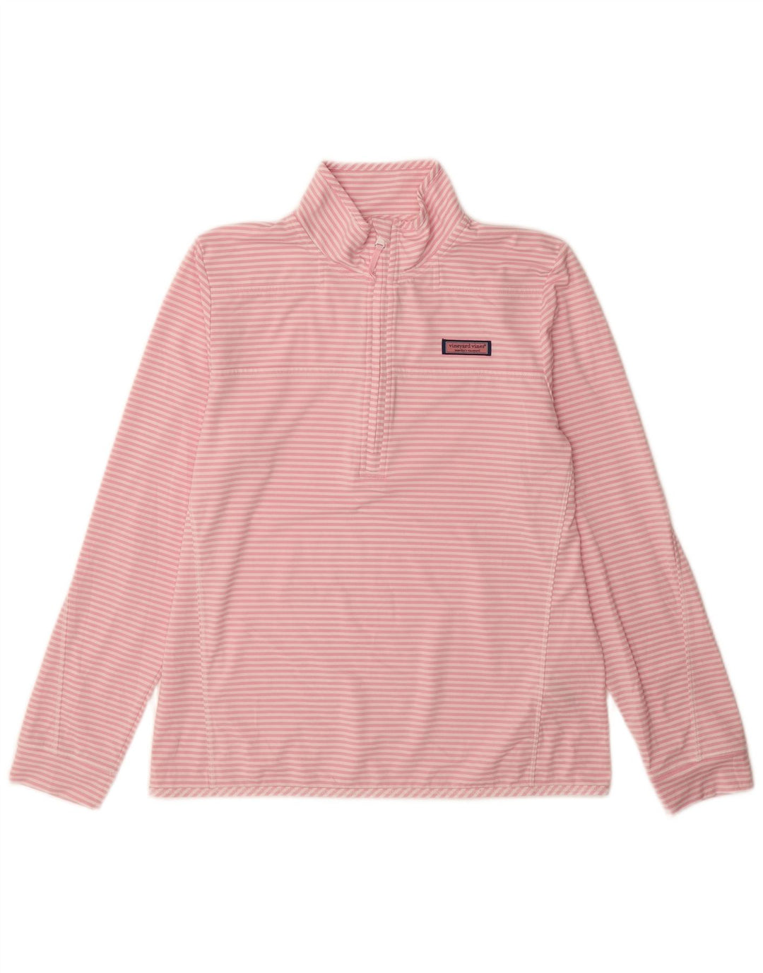 VINEYARD VINES Γυναικεία φόρμα πουλόβερ τοπ 14 μεσαίου ροζ ριγέ