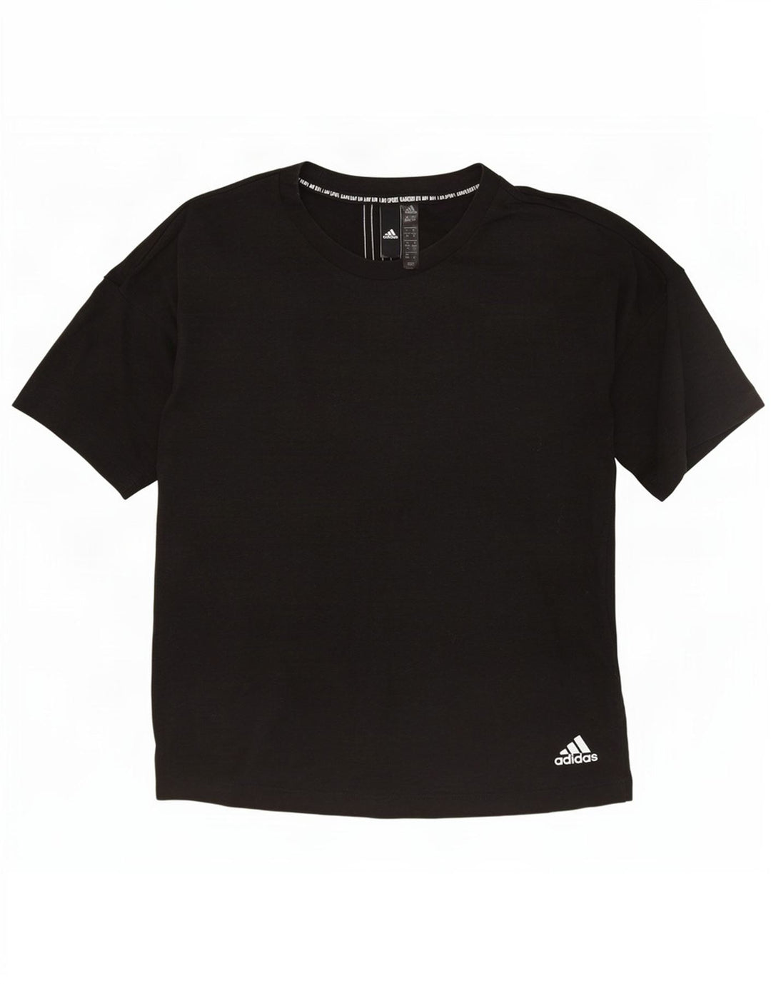 Adidas Γυναικείο T-Shirt Top UK 4/6 XS Grey Polyester