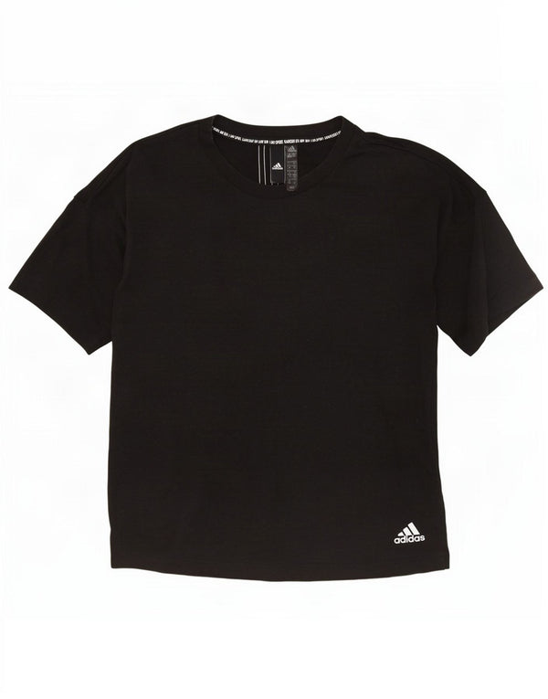 Adidas Γυναικείο T-Shirt Top UK 4/6 XS Grey Polyester