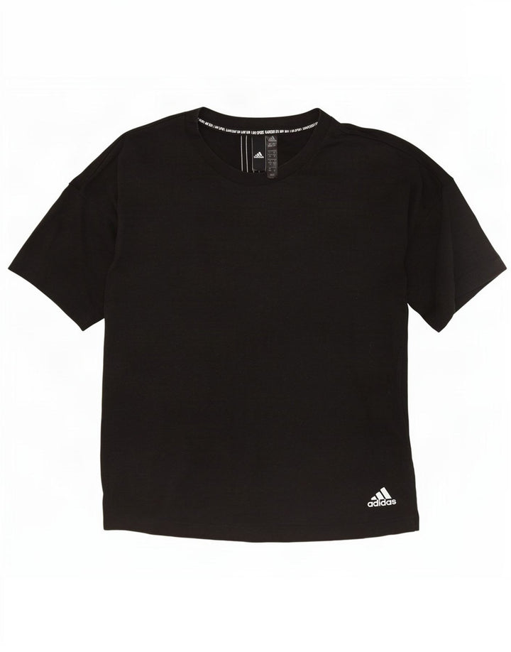 Adidas Γυναικείο T-Shirt Top UK 4/6 XS Grey Polyester