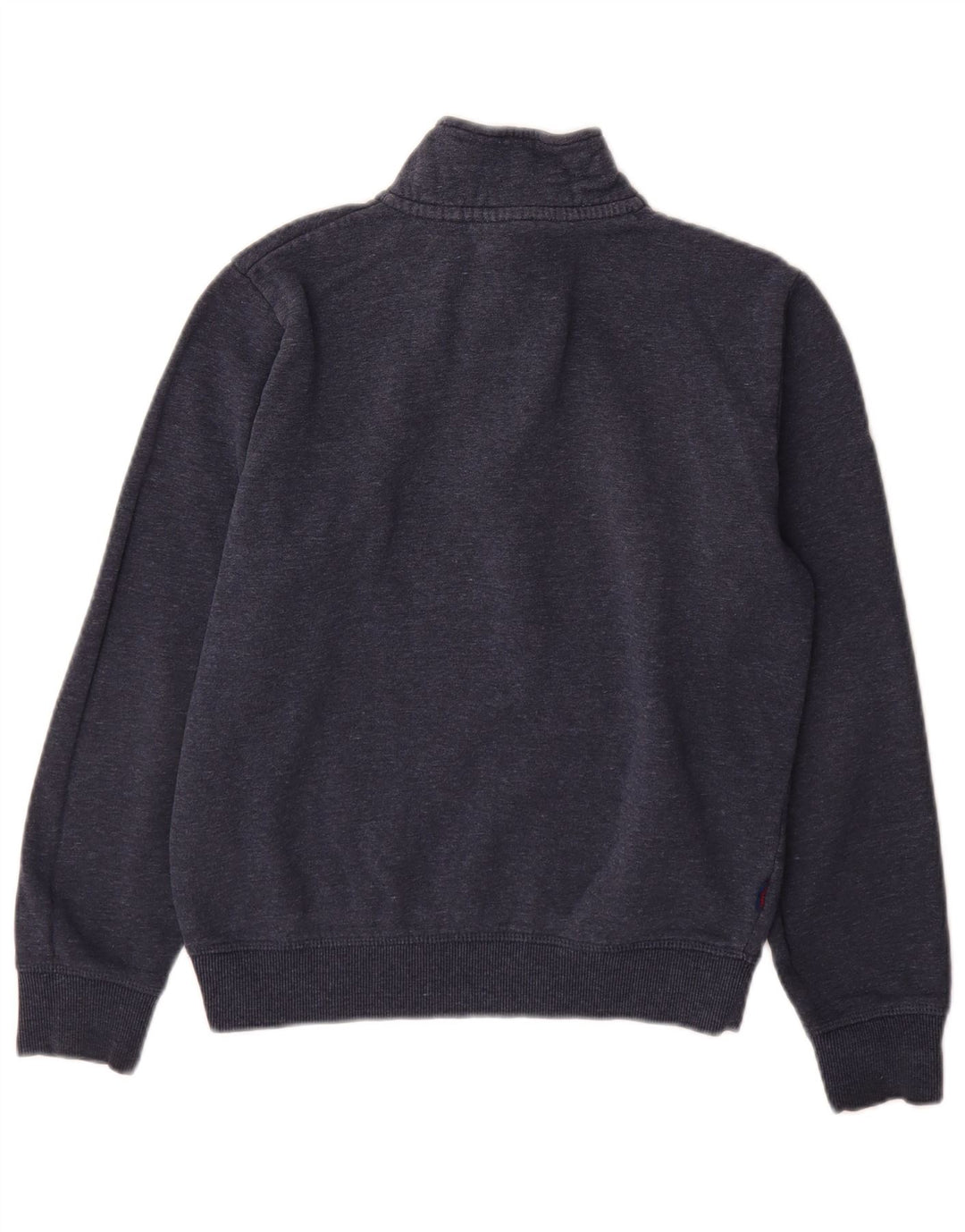 Ανδρικό φούτερ με φερμουάρ Superdry, Jumper, Βαμβακερό σε μπλε ναυτικό