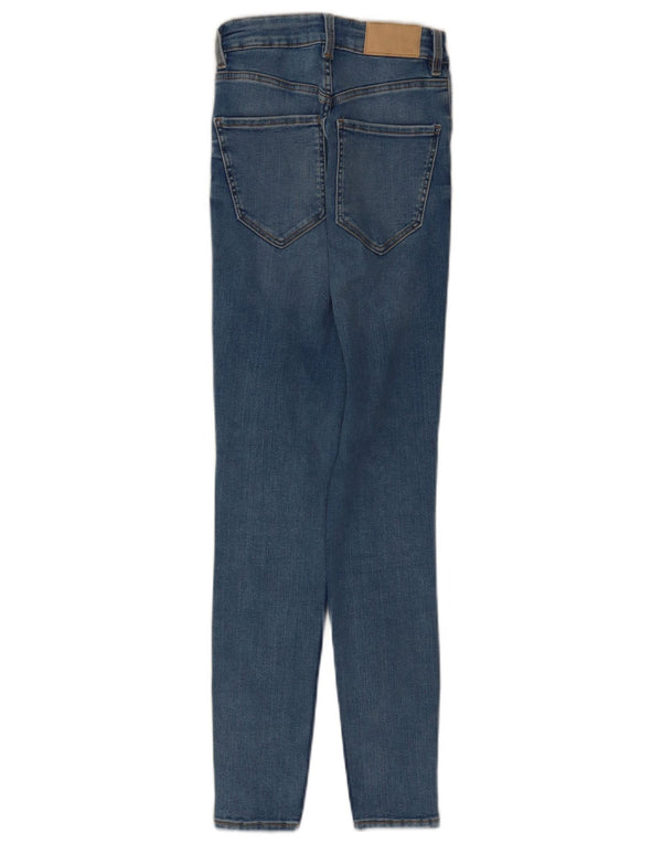 Zara Γυναικείο Skinny Jeans EU 32 2XS W22 L28 Blue