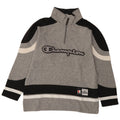 Ανδρικό γραφικό φούτερ με φερμουάρ Champion Jumper Μικρό Γκρι Colourblock