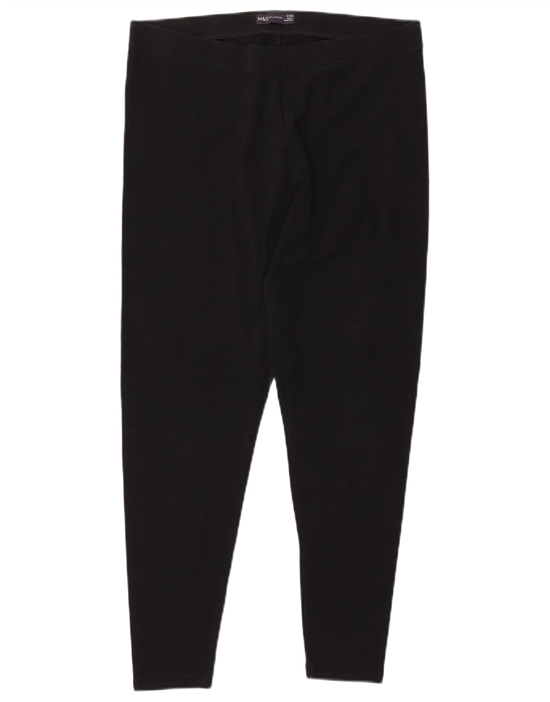 MARKS & SPENCER Γυναικείο Κολάν UK 16 μεγάλο μαύρο βαμβακερό