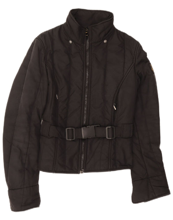 Γυναικείο μπουφάν REFRIGIWEAR Crop padded UK 10 Small Black Polyamide