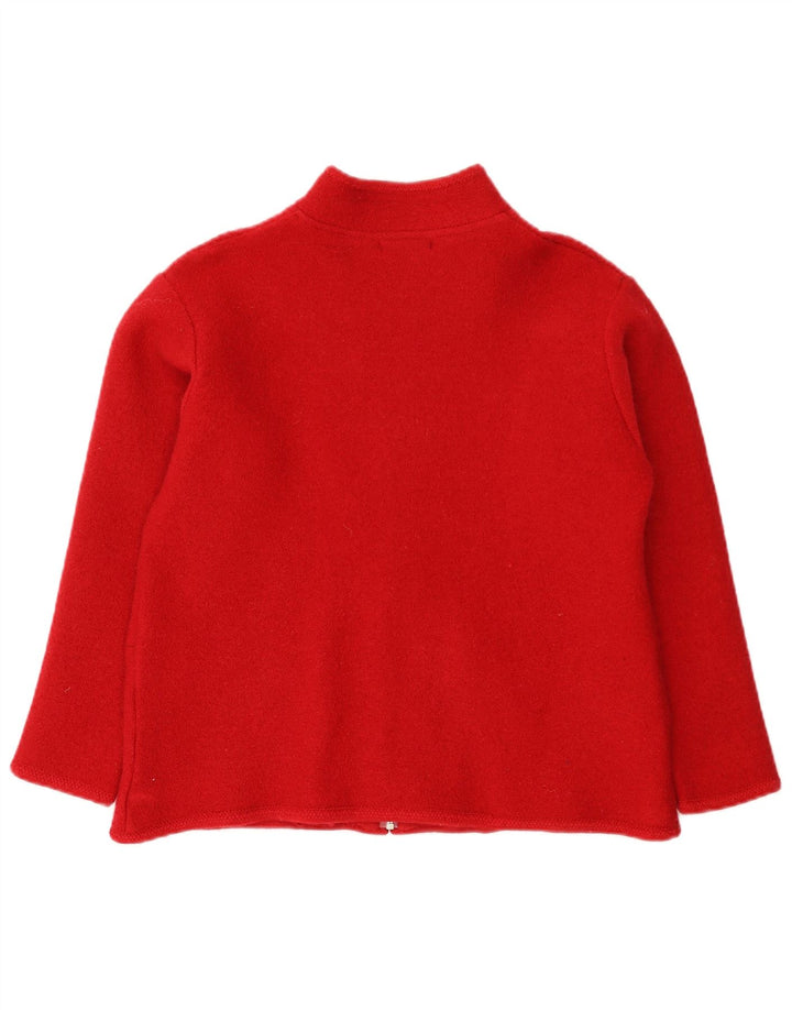 Γυναικείο πουλόβερ Hepburn Cardigan UK 18 XL κόκκινο μαλλί