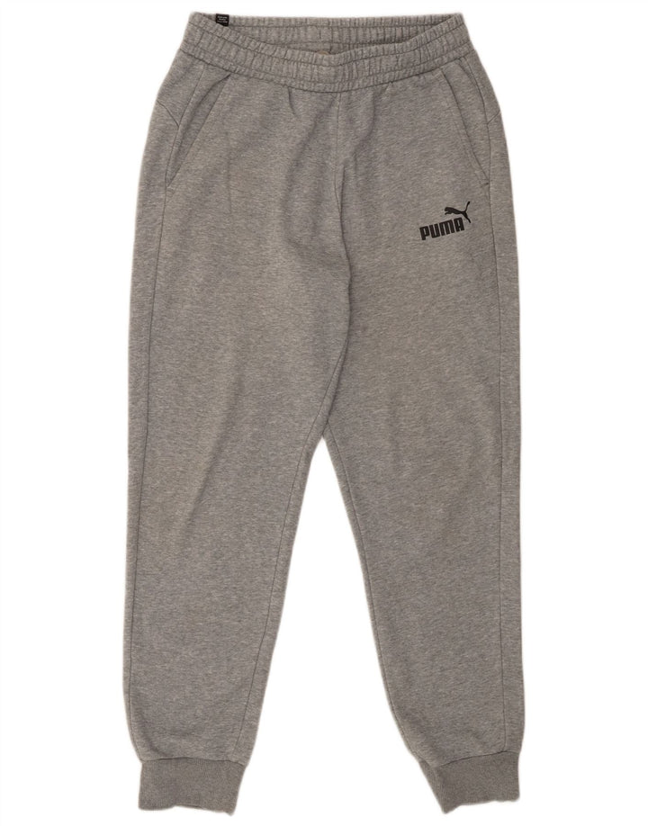 Ανδρική φόρμα Puma Παντελόνι Joggers Βαμβακερό μεσαίο γκρι