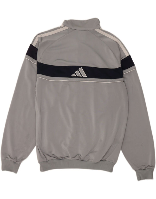 Adidas Ανδρική φόρμα φόρμας γραφικών Top Jacket UK 42/44 Large Grey Colourblock