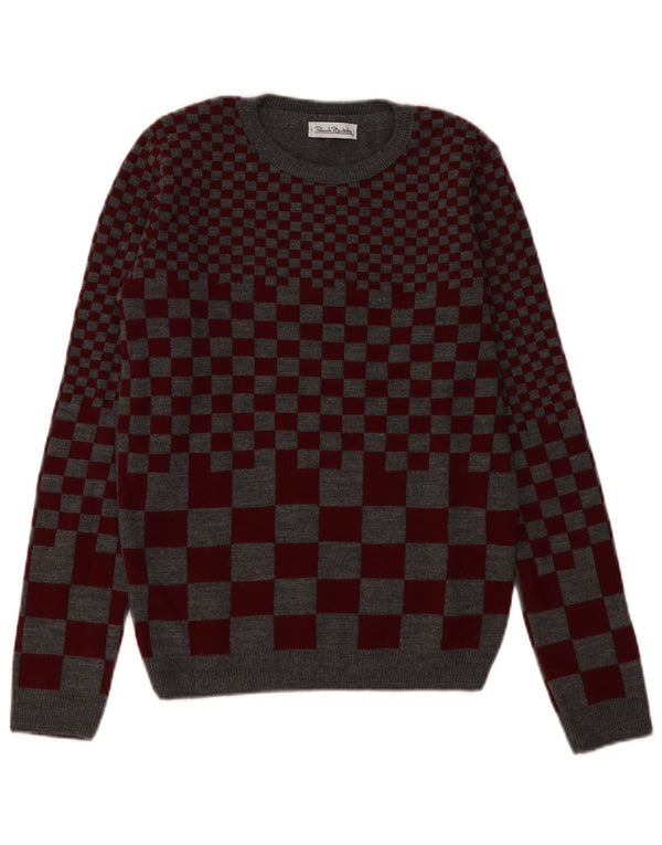 RENATO BALESTRA Girls Crew Neck Jumper πουλόβερ 14-15 ετών 2XL Γκρι