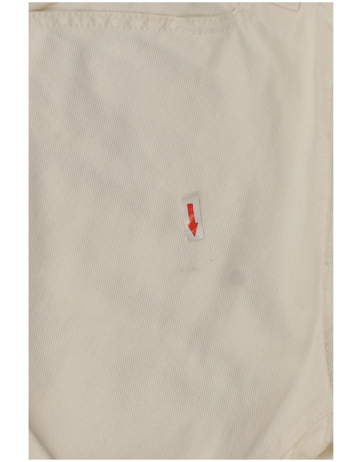 Ανδρικό τζιν Dondup Stan Dart ίσιο W33 L32 Λευκό βαμβακερό