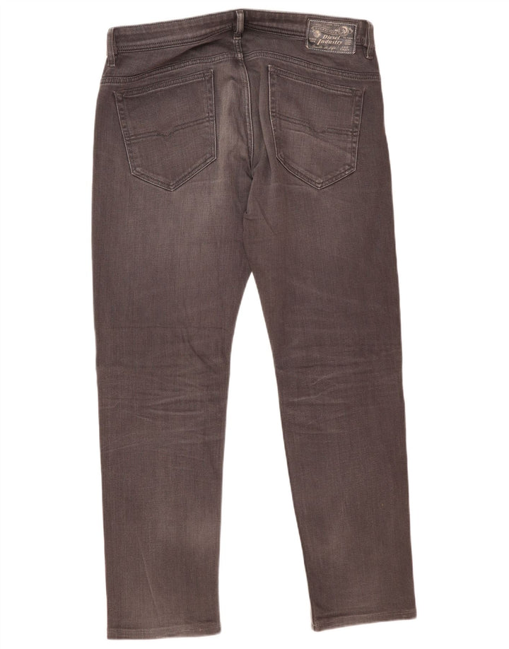 Diesel Ανδρικό Slim Jeans W34 L30 Γκρι βαμβακερό