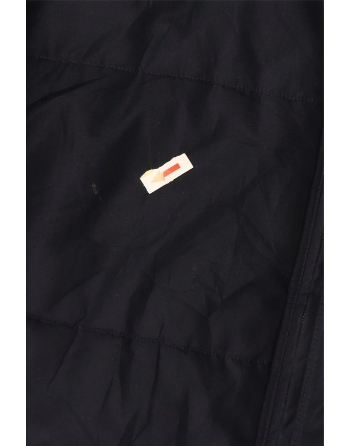 Adidas Ανδρικό μπουφάν με κουκούλα UK 38 Medium Navy Blue Polyester