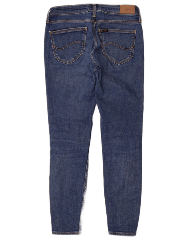 Lee Womens Scarlett Skinny Jeans W27 L29 Blue Cotton