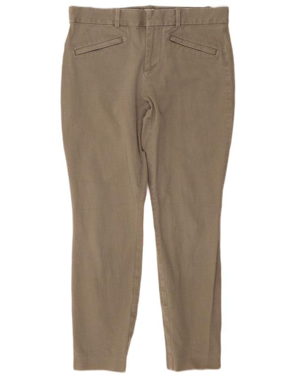 Gap Γυναικείο Skinny Cropped Παντελόνι US 8 Medium W30 L25 Χακί βαμβακερό