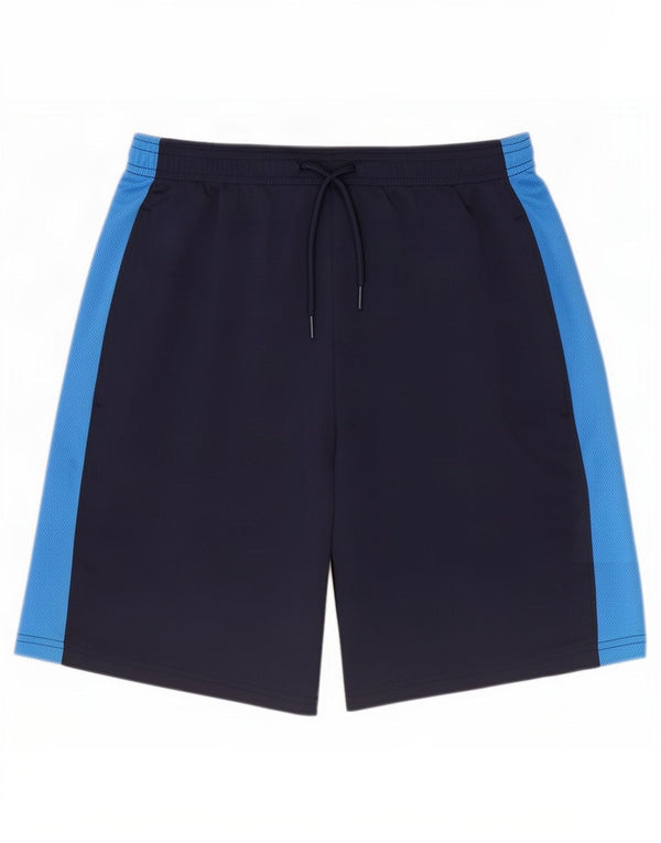 Ανδρικό ανδρικό Dri Fit Slim αθλητικό σορτς XS Navy Blue Colorblock Πολυεστέρας