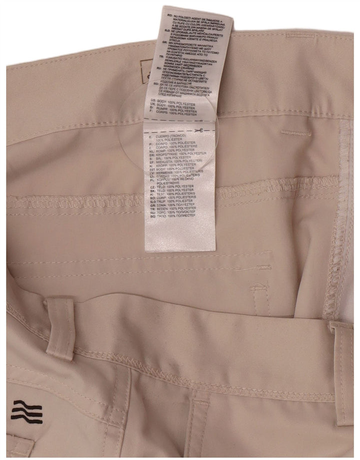 Ανδρικό ίσιο παντελόνι Chino Adidas W32 L30 Beige Polyester