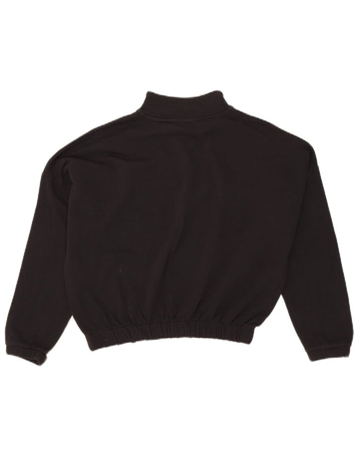 Kappa Γυναικείο Γραφικό Φούτερ Jumper UK 10 Small Black