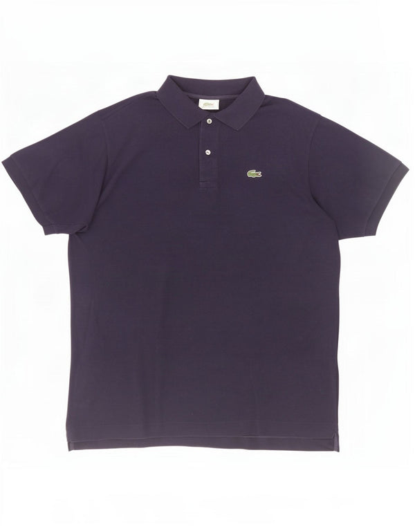 Ανδρικό πουκάμισο πόλο Lacoste, νούμερο 6 XL, Navy Blue, βαμβακερό