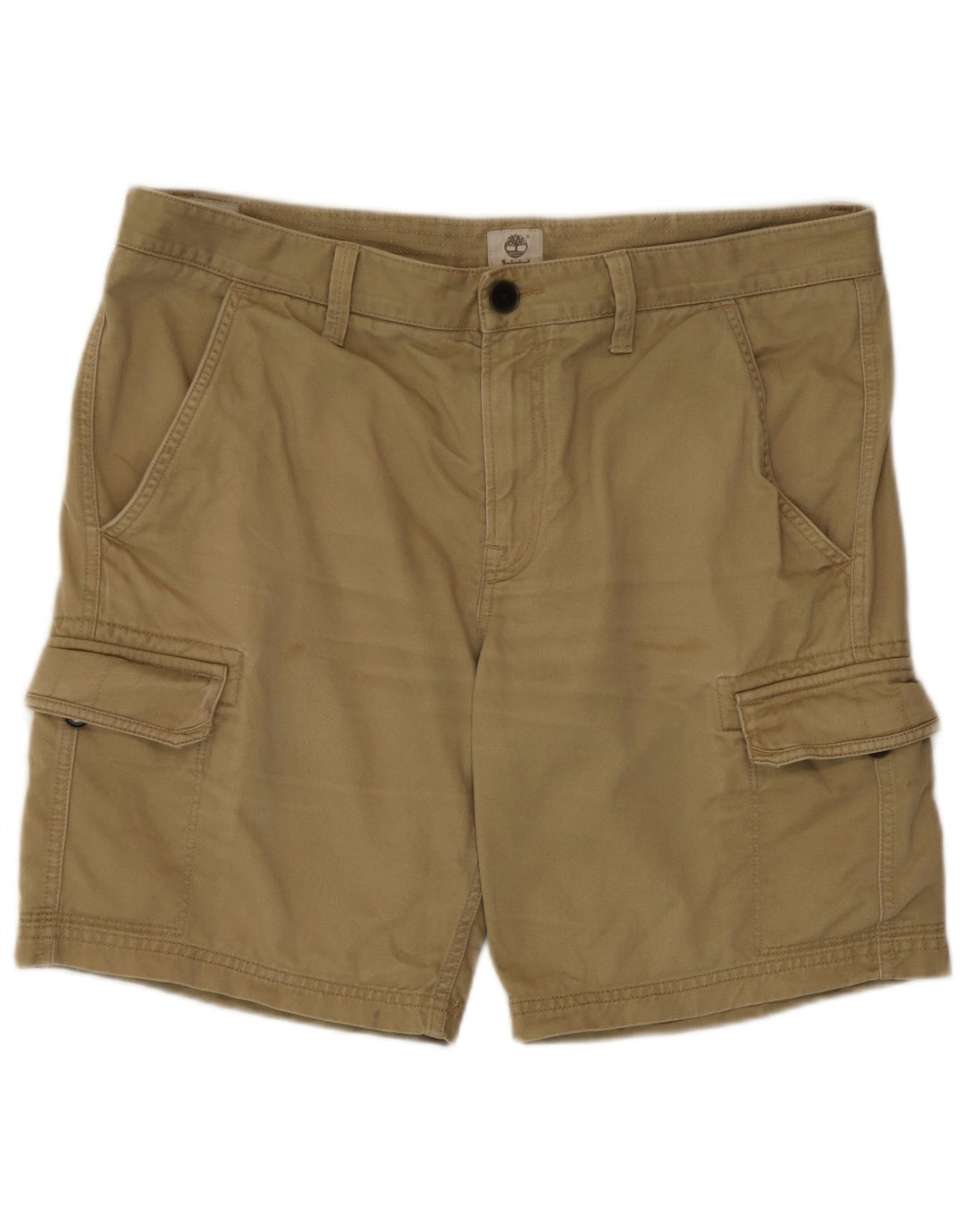 Ανδρικό σορτς Cargo Timberland W36 μεγάλο βαμβακερό χακί