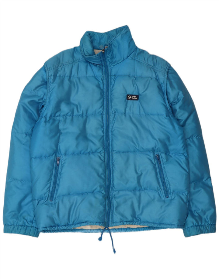 Sergio Tacchini Ανδρικό μπουφάν EU 50 Large Blue Polyamide