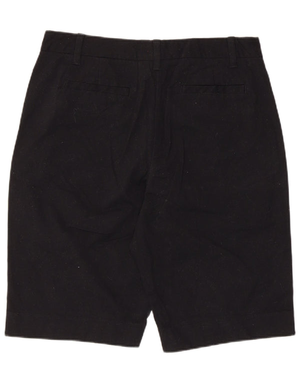 Marks & Spencer Γυναικείο σορτς Chino UK 12 Medium W30 μαύρο βαμβακερό