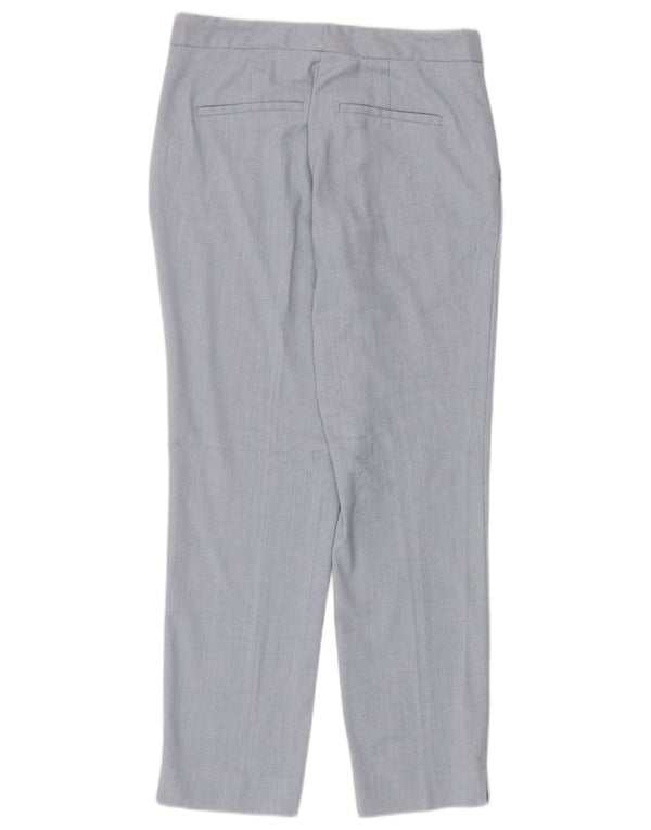 Zara Γυναικείο ίσιο παντελόνι Chino EU 38 Small W28 L27 Blue Polyester