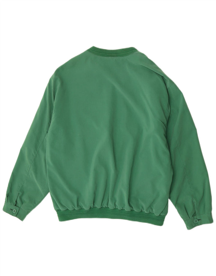 Vintage Ανδρικό Bomber Jacket UK 42 XL Green Polyester