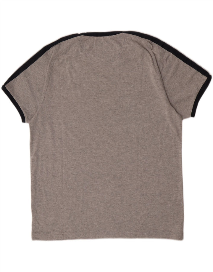 Ανδρικό T-Shirt Champion Top μεγάλο γκρι βαμβακερό