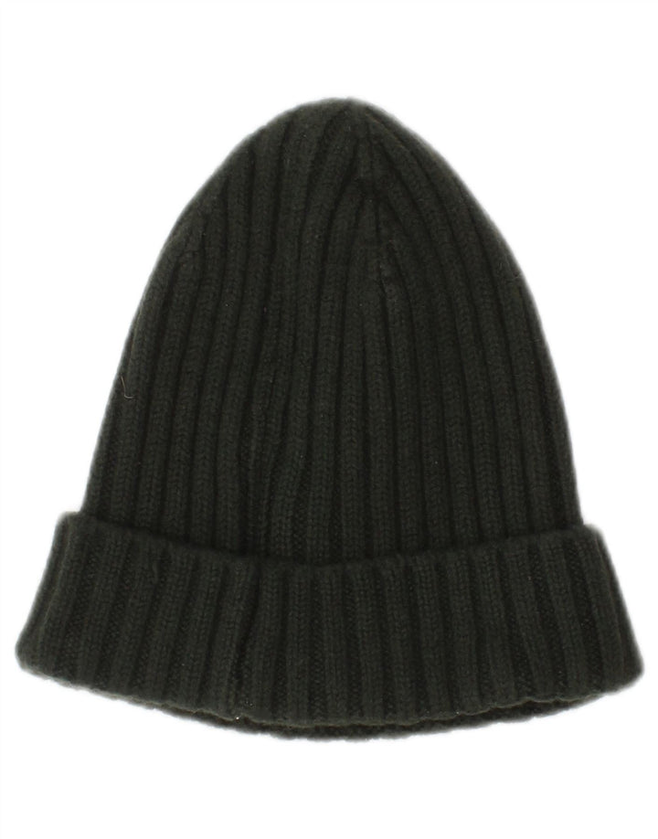 Woolrich Γυναικείο Πλεκτό Καπέλο Beanie Μεγάλο πράσινο μαλλί
