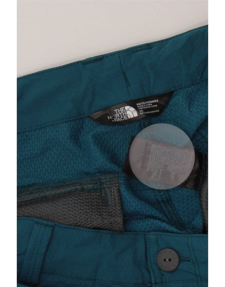 Το ανδρικό σορτς Chino North Face W30 από μεσαίο μπλε πολυεστέρα