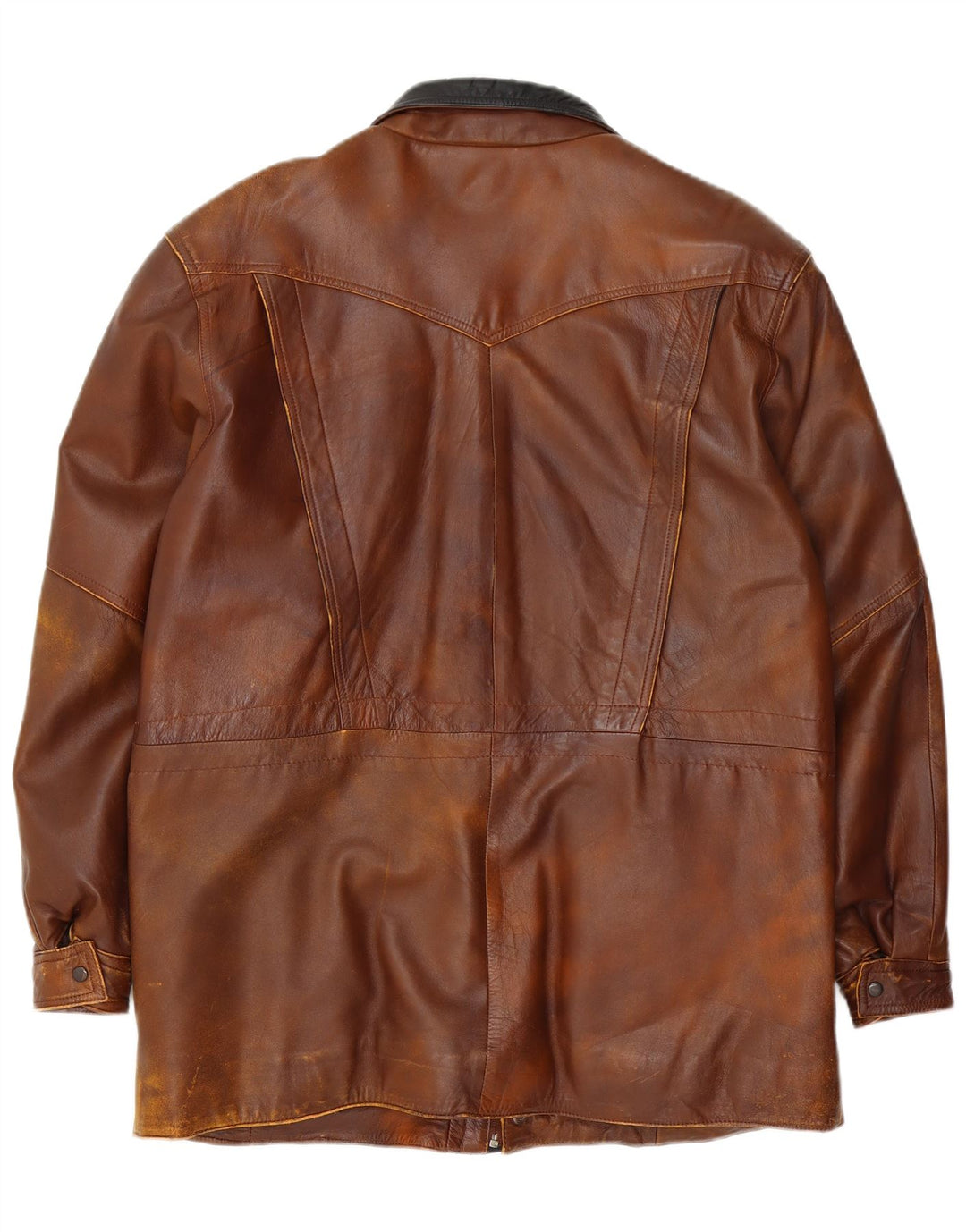Vintage Ανδρικό Δερμάτινο Μπουφάν UK 42 XL Καφέ