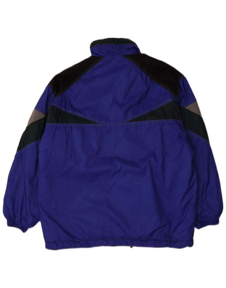 Ανδρικό μπουφάν Hibernia Ski UK 38 Medium Blue Colorblock Polyamide