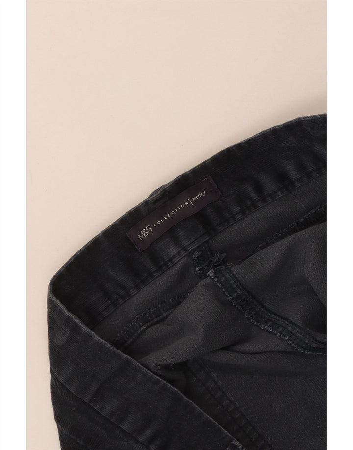 Marks & Spencer Γυναικείο Bootcut Κοτλέ παντελόνι W40 L33 Navy Blue