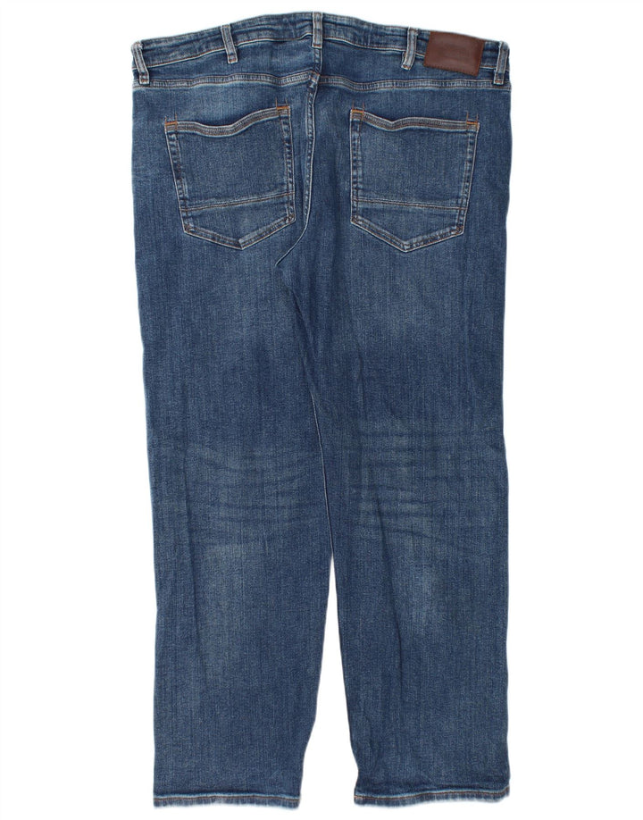 Ανδρικό τζιν ίσιο Marks & Spencer W38 L29 Μπλε βαμβακερό