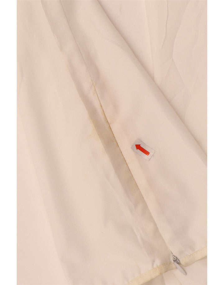 Γυναικείο ίσιο casual παντελόνι Dkny Medium W30 L28 Λευκό Πολυεστέρας