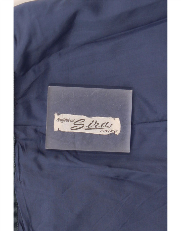 Vintage Γυναικεία Μίνι Πλισέ Φούστα W30 Μεσαίο Navy Blue