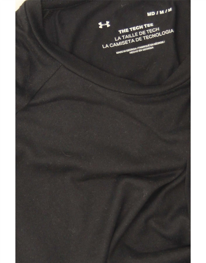 Ανδρικό T-Shirt Under Armour Top Μεσαίο Μαύρο Πολυεστέρα