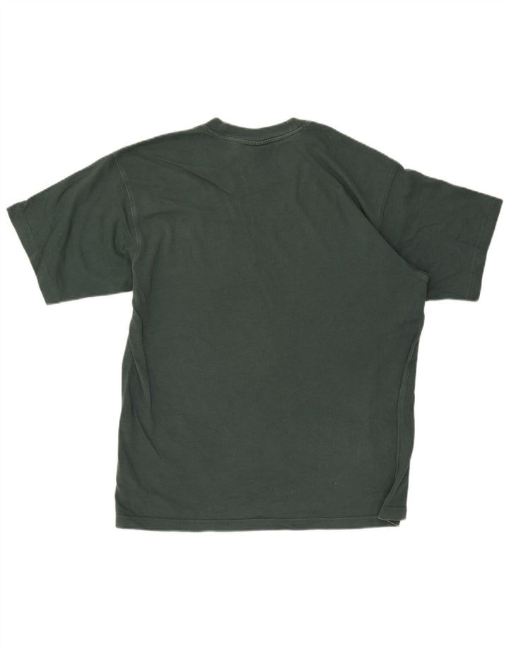 Ανδρικό T-Shirt Adidas Top Μεσαίο πράσινο βαμβακερό