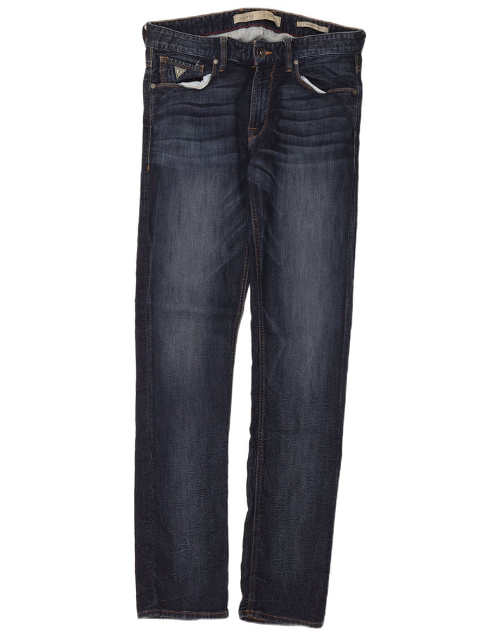 GUESS Ανδρικό Slim Straight Jeans W31 L33 Navy Blue