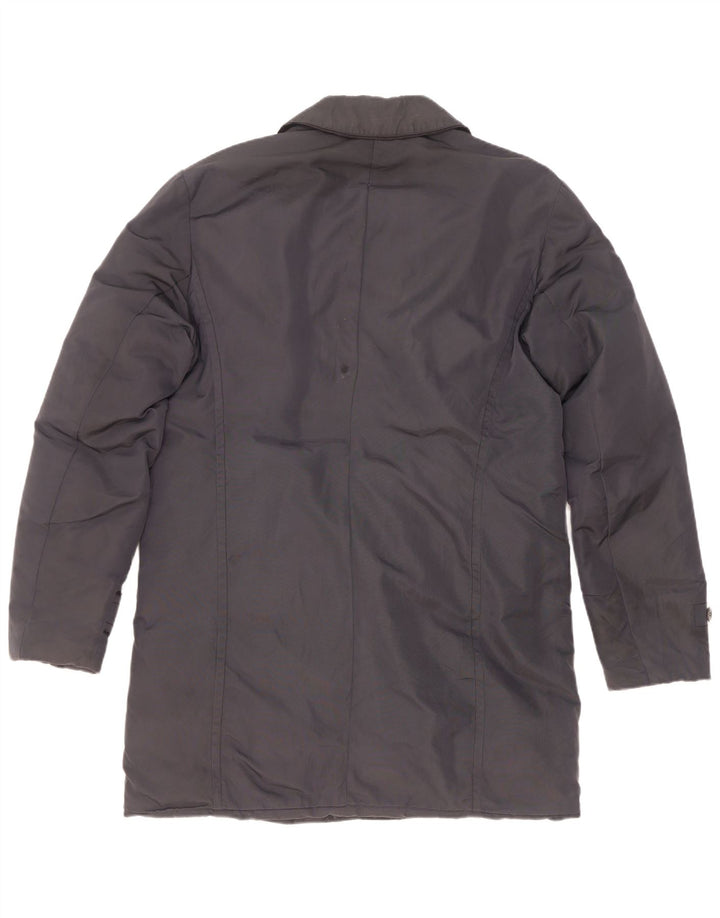 PEUTEREY Ανδρικό παλτό με επένδυση UK 38 Medium Navy Blue Polyamide