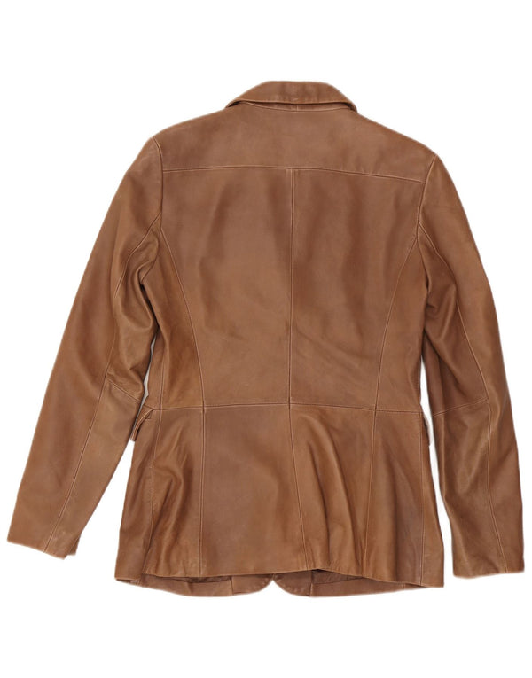 Jesire Γυναικείο Δερμάτινο Μπουφάν UK 10 Small Brown
