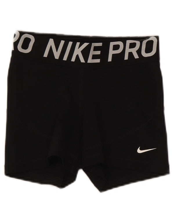 Γυναικεία γραφικά αθλητικά σορτς Nike UK 4 XS Μαύρο