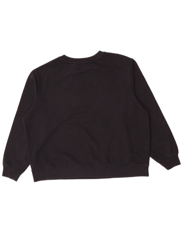 Marks & Spencer Γυναικεία γραφική φούτερ Jumper UK 16 Large Black