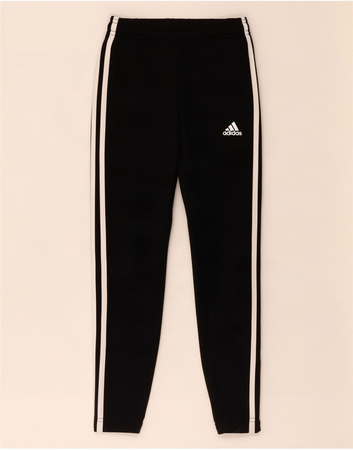 Παντελόνι αθλητικής φόρμας Adidas Girls 7-8 Years Μαύρο Πολυεστέρα