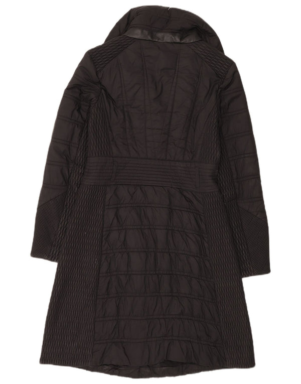 Karen Millen Ανδρικό παλτό UK 10 Small Black Polyamide