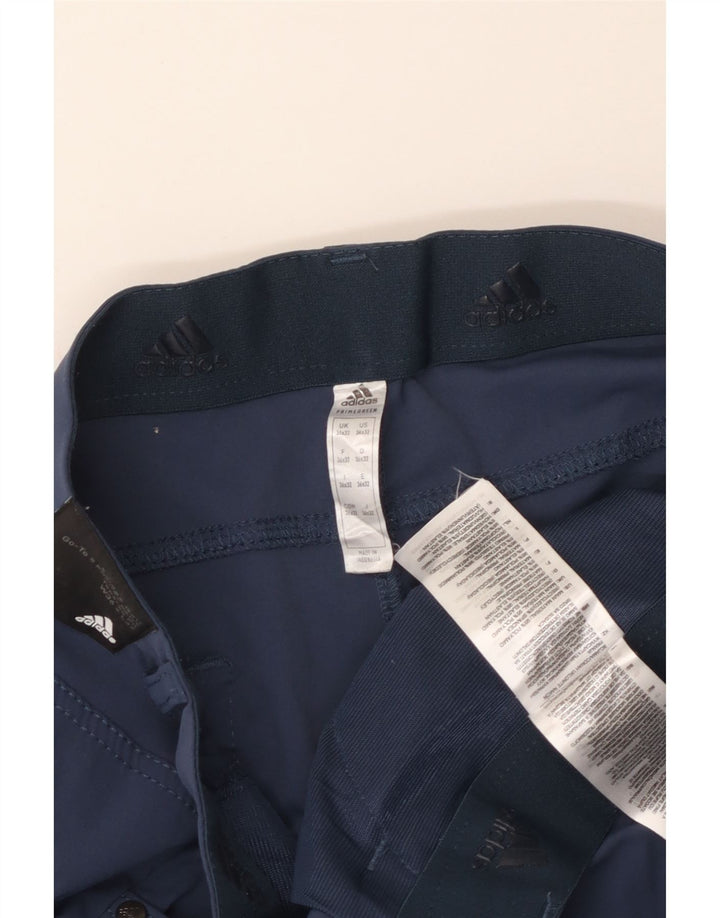 Ανδρικό Slim Casual Παντελόνι Adidas W36 L32 Navy Blue Polyamide