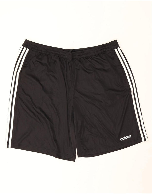 Ανδρικό αθλητικό σορτς Adidas Aeroready 3XL μαύρο πολυεστέρα