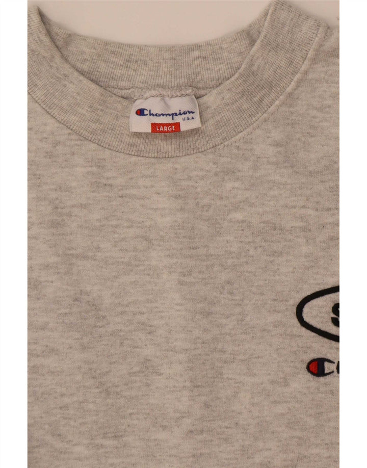 Champion γυναικεία φούτερ μεγάλου μεγέθους Jumper UK 16 Large Grey Flecked