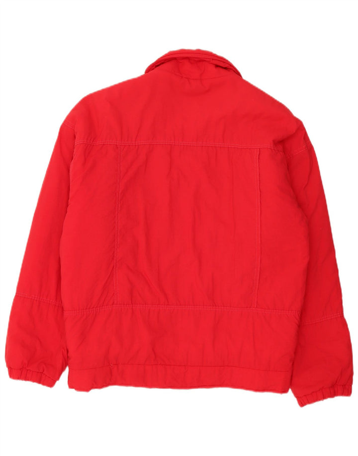 Vintage Ανδρικό μπουφάν με επένδυση UK 44 2XL Red Polyamide